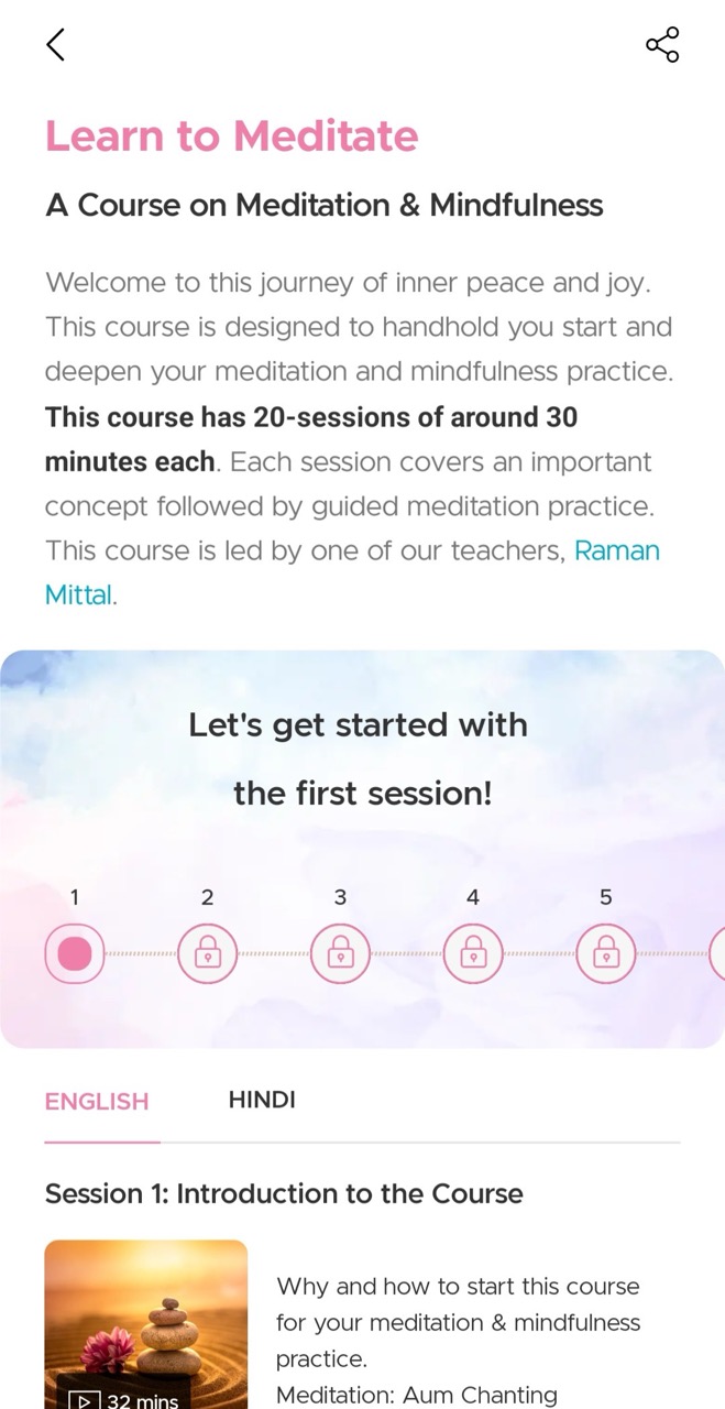 Idanim Learn to Meditate